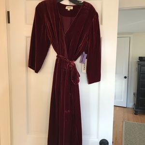 L’Agence Velvet Wrap dress brand new with tags